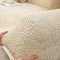 Cream Style Seersucker Breathable Stretchy Full-Coverage Magic Sofa Cover