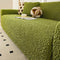 Cream Style Seersucker Breathable Stretchy Full-Coverage Magic Sofa Cover