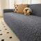 Cream Style Seersucker Breathable Stretchy Full-Coverage Magic Sofa Cover