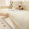 Cream Style Seersucker Breathable Stretchy Full-Coverage Magic Sofa Cover