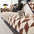 Diamond-Pattern Plush Sofa Cover