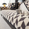 Diamond-Pattern Plush Sofa Cover