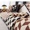 Diamond-Pattern Plush Sofa Cover