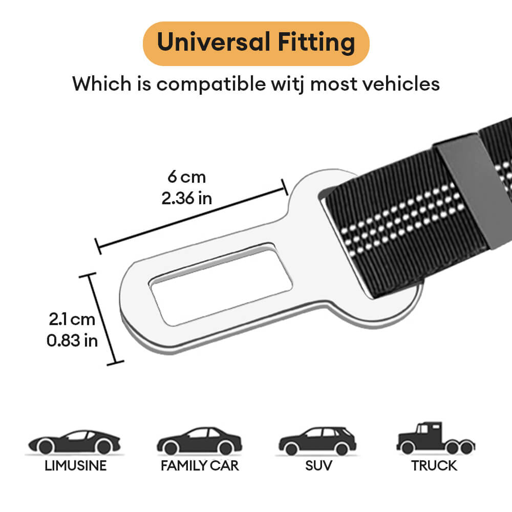 Dog Car Seat Belt for Vehicle Headrest