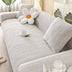 Elegant Herringbone Cream Aesthetic Stretch Magic Sofa Cover