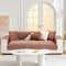 Embossed Geometric Pattern Soft Plush Quilted Non-Slip Sofa Cover