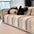 Fashion Striped Chenille Scratch-Resistant Sofa Protection Sofa Cover