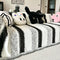 Fashion Striped Chenille Scratch-Resistant Sofa Protection Sofa Cover