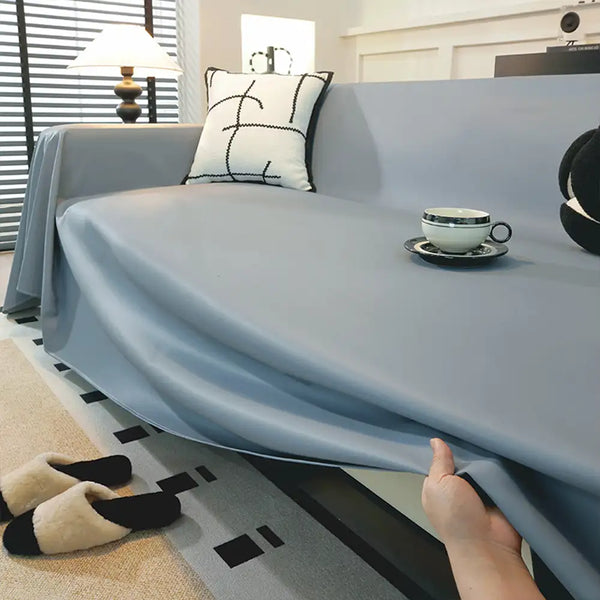 Faux Leather Waterproof Pet Hair-Resistant Sofa Protector Sofa Cover