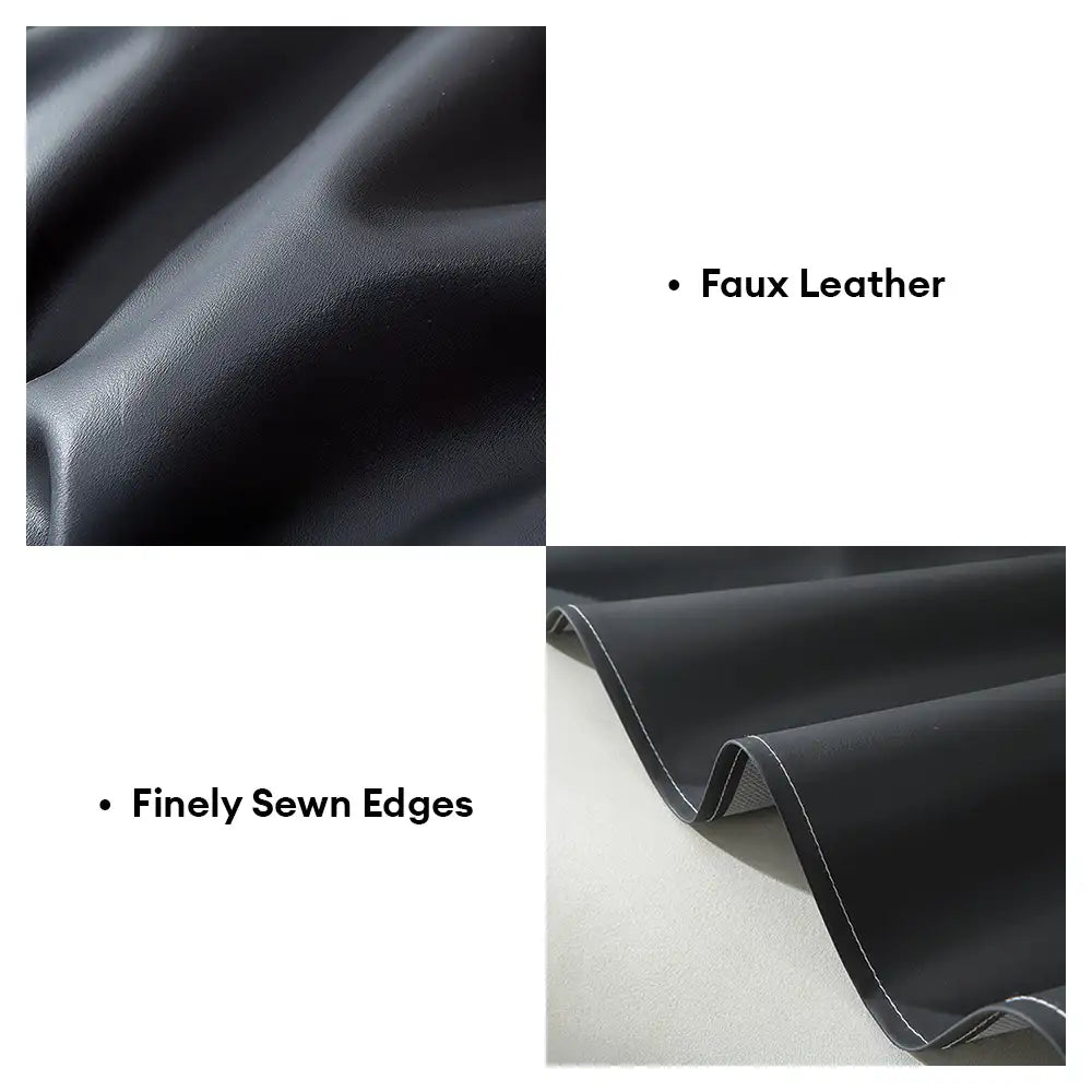 Faux Leather Waterproof Pet Hair-Resistant Sofa Protector Sofa Cover