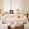 Faux Linen Scratch-Resistant Furniture Protector Sofa Blanket Sofa Cover