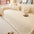 Faux Linen Scratch-Resistant Furniture Protector Sofa Blanket Sofa Cover