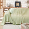 Faux Linen Scratch-Resistant Furniture Protector Sofa Blanket Sofa Cover