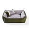 Floral Pattern Anti Static Washable All Season Dog Bed