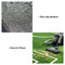 Football Field Pattern Scratch-Resistant Non-Slip Rug