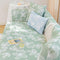 Fresh Floral Ice Silk Cooling Non-Slip Sofa Cover