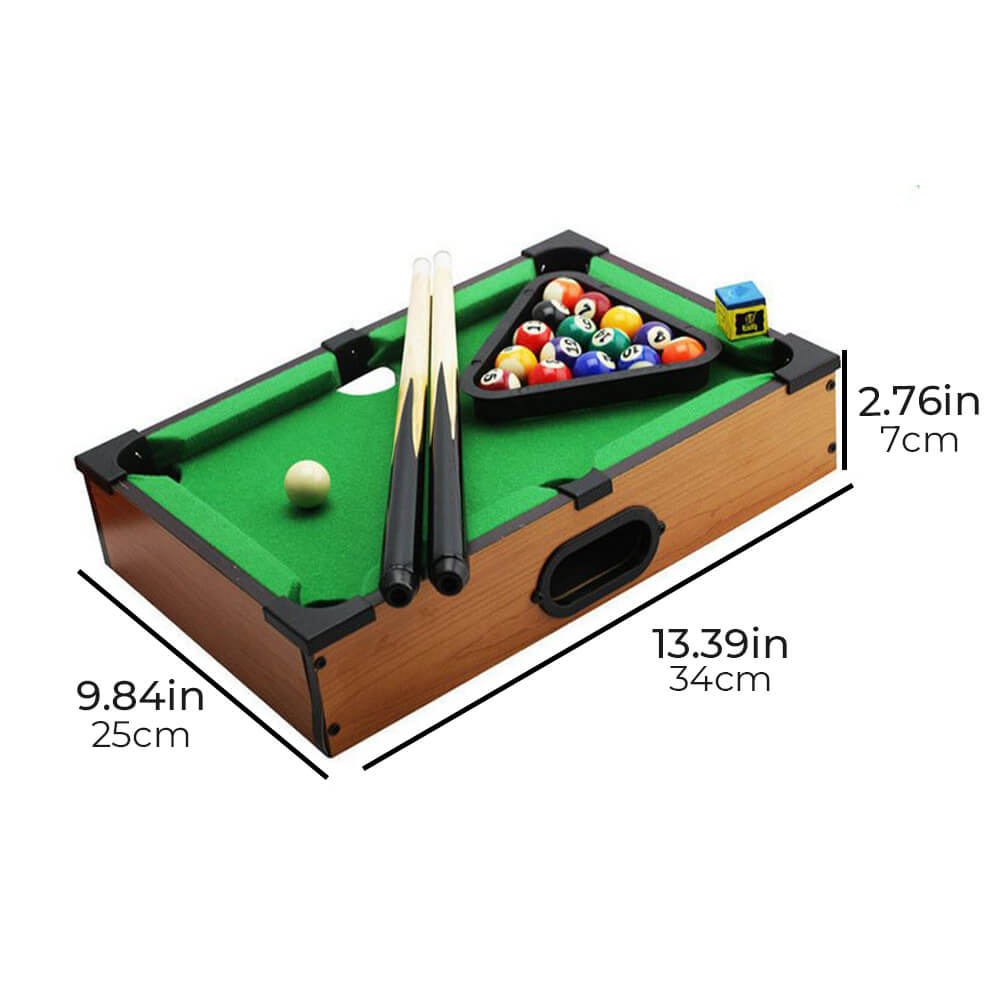 Fun Playtime Interactive Toy Table Top Billiards Game