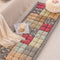 Handmade Vintage Floral Soft Stuffed Pet Mat Non-Slip Sofa Cover