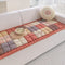 Handmade Vintage Floral Soft Stuffed Pet Mat Non-Slip Sofa Cover