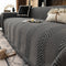 Herringbone Chenille Durable Throw Sofa Cover with Seamless Pattern Stitching