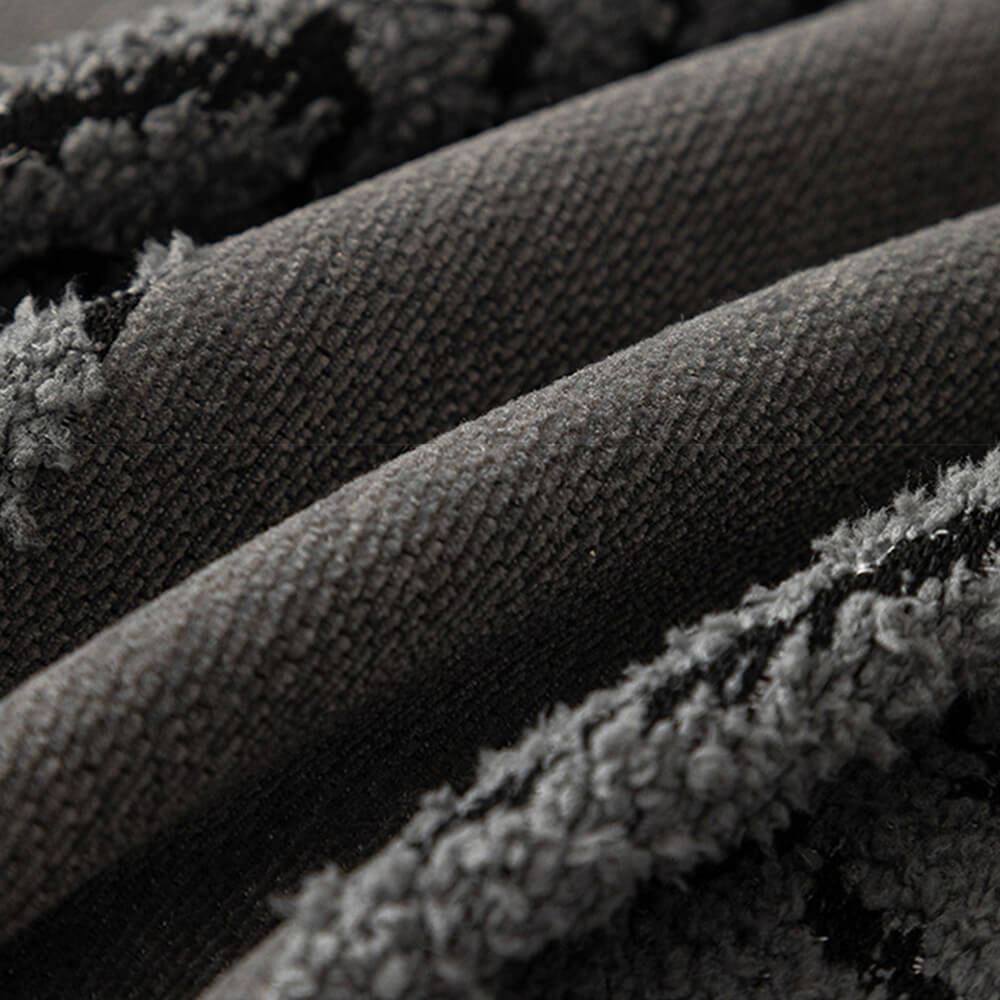 Herringbone Chenille Durable Throw Sofa Cover with Seamless Pattern Stitching