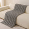 Herringbone Chenille Elegant Breathable Sofa Decoration Non-slip Sofa Cover