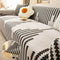 Herringbone Cozy Full-Wrap Stretch Magic Sofa Cover