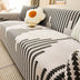 Herringbone Cozy Full-Wrap Stretch Magic Sofa Cover