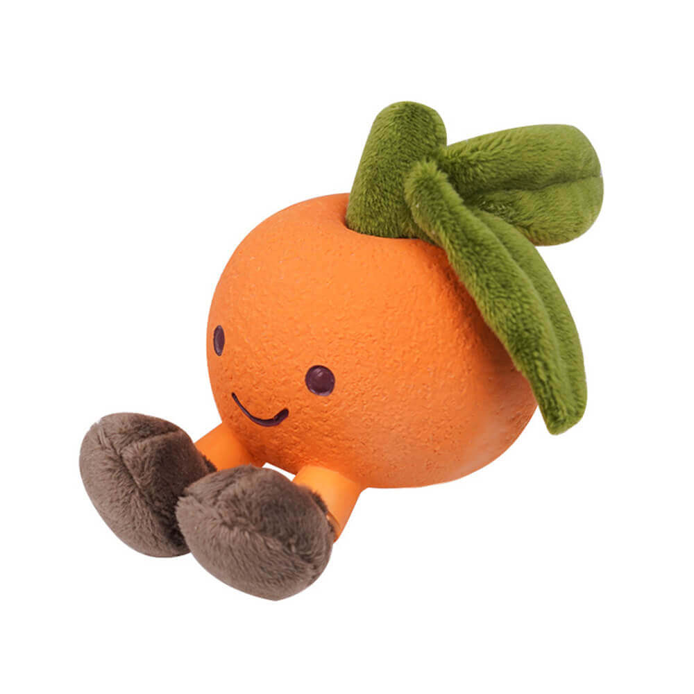 Latex Fruit Plush Squeaky Dog Toy Teeth Cleaning Toy