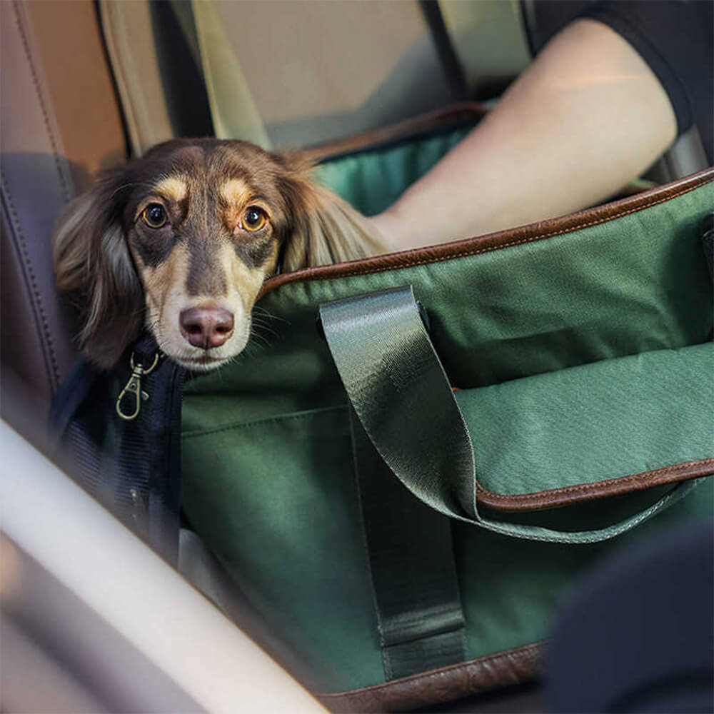 Sac fourre-tout de voyage multifonctionnel imperméable léger de couleur contrastée pour animaux de compagnie