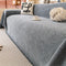 Linework Pattern Chenille Comfortable Scratch-Resistant Sofa Protection Sofa Cover