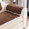 Luxury Fluffy Plush Thickened Comfortable Non-Slip Sofa Cover