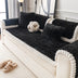 Luxury Fluffy Plush Thickened Comfortable Non-Slip Sofa Cover