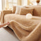 Luxury Skin-Friendly Long Faux Fur One-Piece Multi Functional Sofa Cover