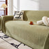 Minimalist Arch Motif Scratch-Resistant Chenille Throw Sofa Cover