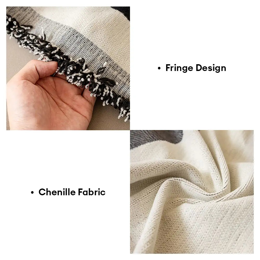 Modern Art Chenille All-Season Universal Fit Multifunctional Sofa Cover