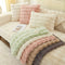 Modern Comfortable Faux Rabbit Fur Anti-Slip Sofa Cover