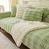 Modern Comfortable Faux Rabbit Fur Anti-Slip Sofa Cover