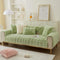 Modern Comfortable Faux Rabbit Fur Anti-Slip Sofa Cover