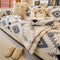 Modern Geometric Thick Plush Anti-Scratch Non-Slip Sofa Cover