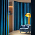 Modern Luxury Satin Thick Soundproof Blackout Curtains