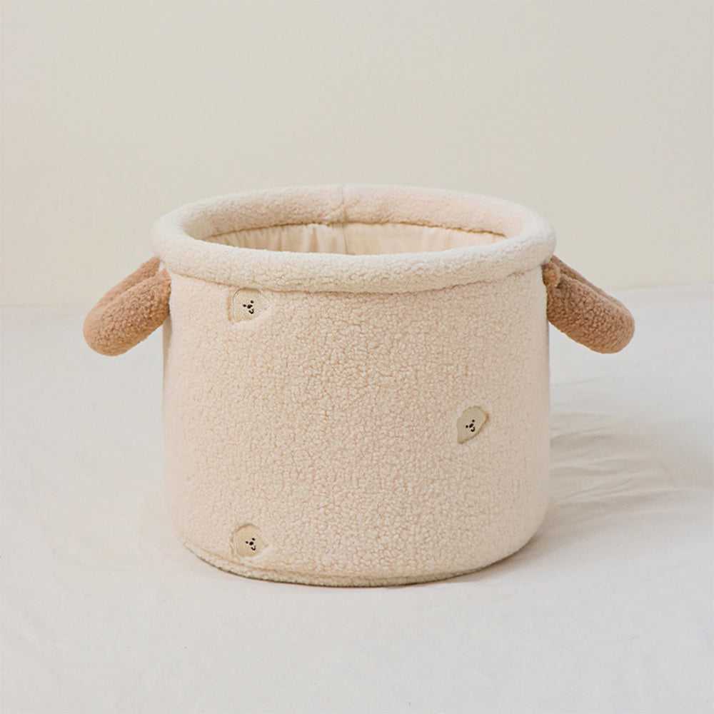 Panier de rangement multifonctionnel et durable pour jouets en peluche pour chien