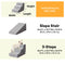 Multifunctional 2-in-1 Foldable Dog Stairs with Ramp Mode