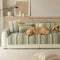 Natural Stripe Chenille Thickend Sofa Protection Washable Non-Slip Sofa Cover