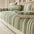 Natural Stripe Chenille Thickend Sofa Protection Washable Non-Slip Sofa Cover