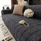 One-Piece Cozy Flannel Sofa Protection Non-Slip Sofa Cover