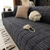 One-Piece Cozy Flannel Sofa Protection Non-Slip Sofa Cover
