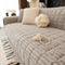 One-Piece Cozy Flannel Sofa Protection Non-Slip Outdoor Sofa Cover