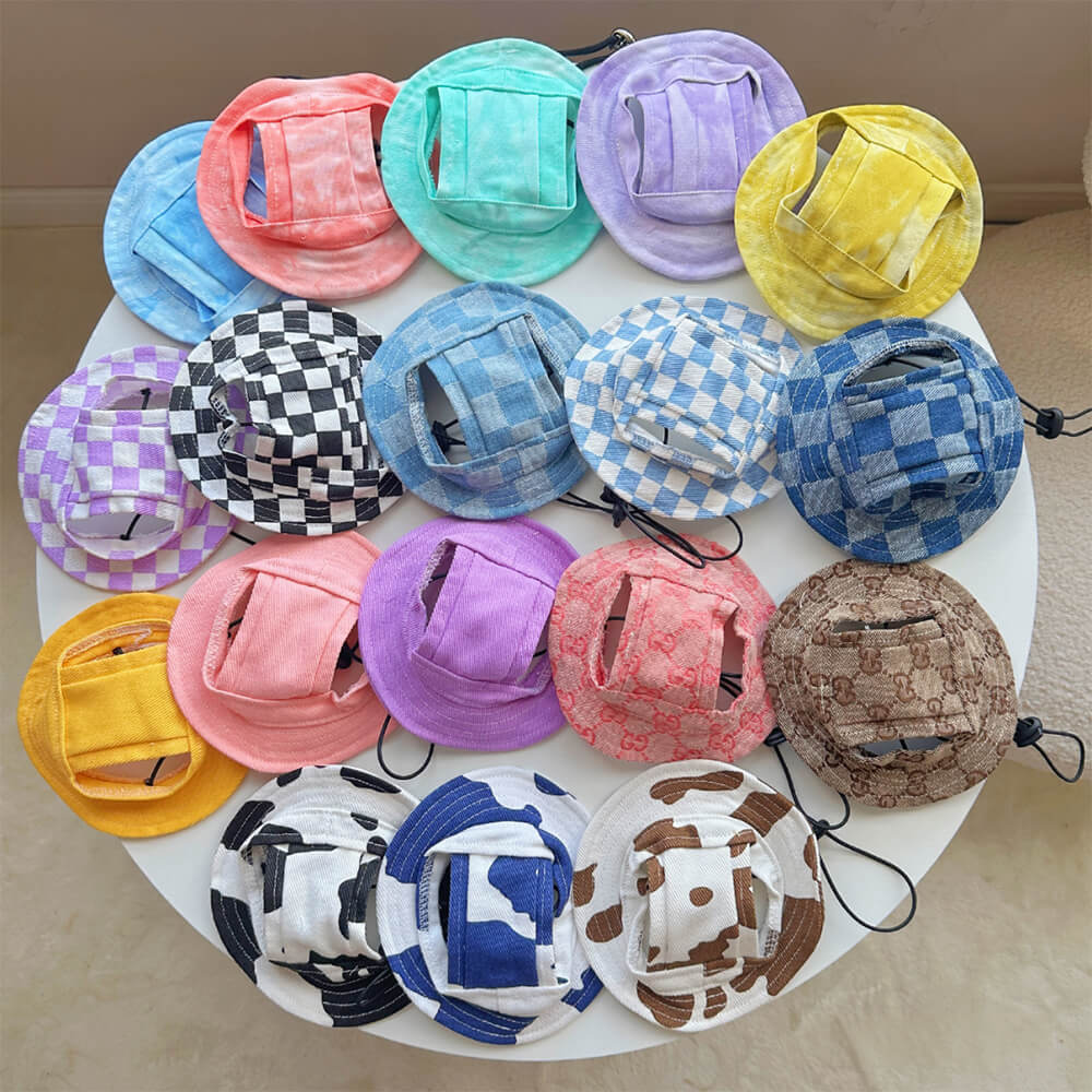 Outdoor Sun Protection Cowboy Bucket Hat Pet Hat