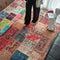 Tapis de décoration d'intérieur antibactérien et résistant aux taches de style exotique persan
